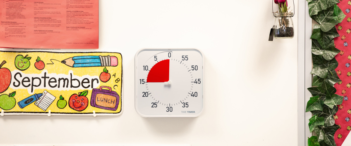 Using a Time Timer to Rebuild Classroom Routines in January