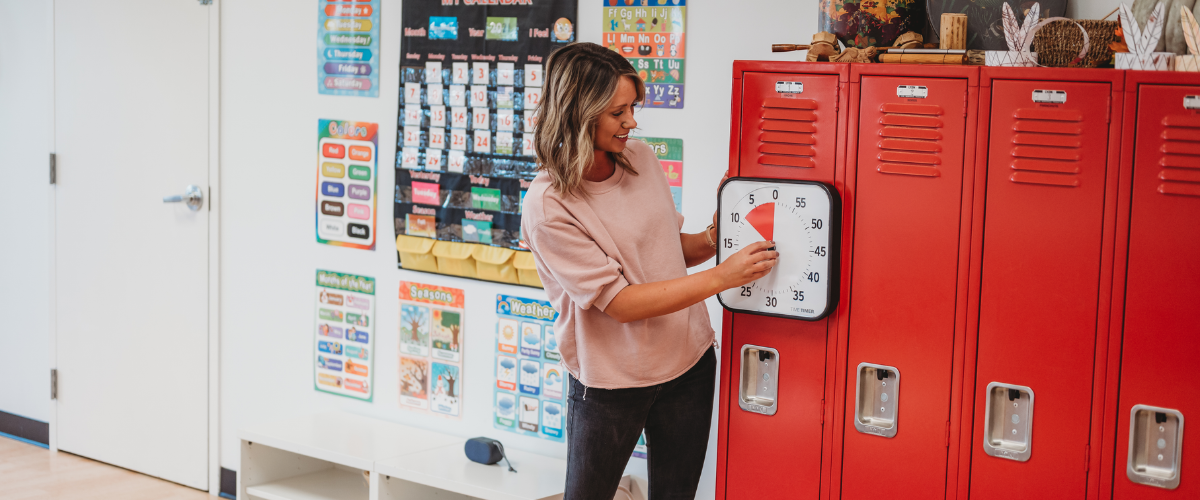 Avoiding Teacher Burnout with Time Timer
