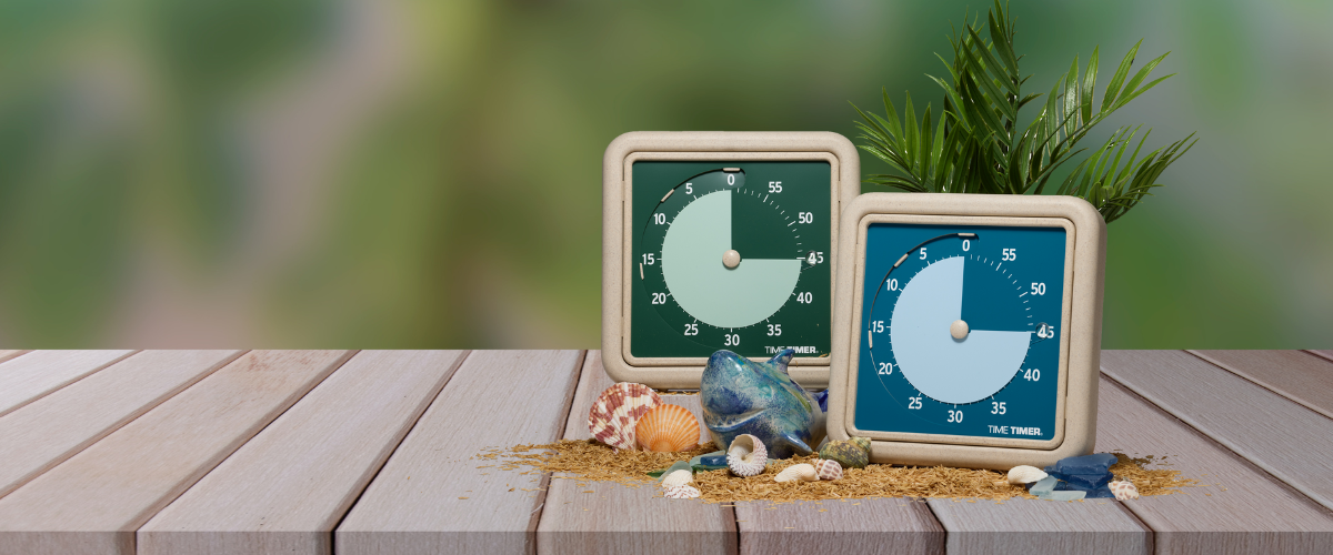 Time Timer 8" Retro – Eco Edition: Celebrating Sustainability and Earth Day