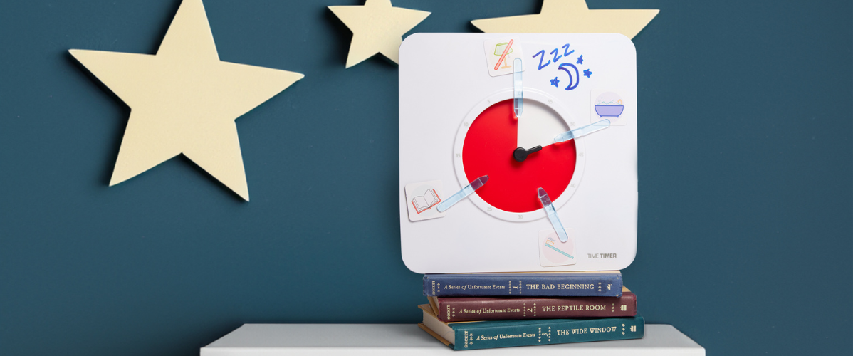 Time Timer Visual Scheduler: Structuring Daily Routines