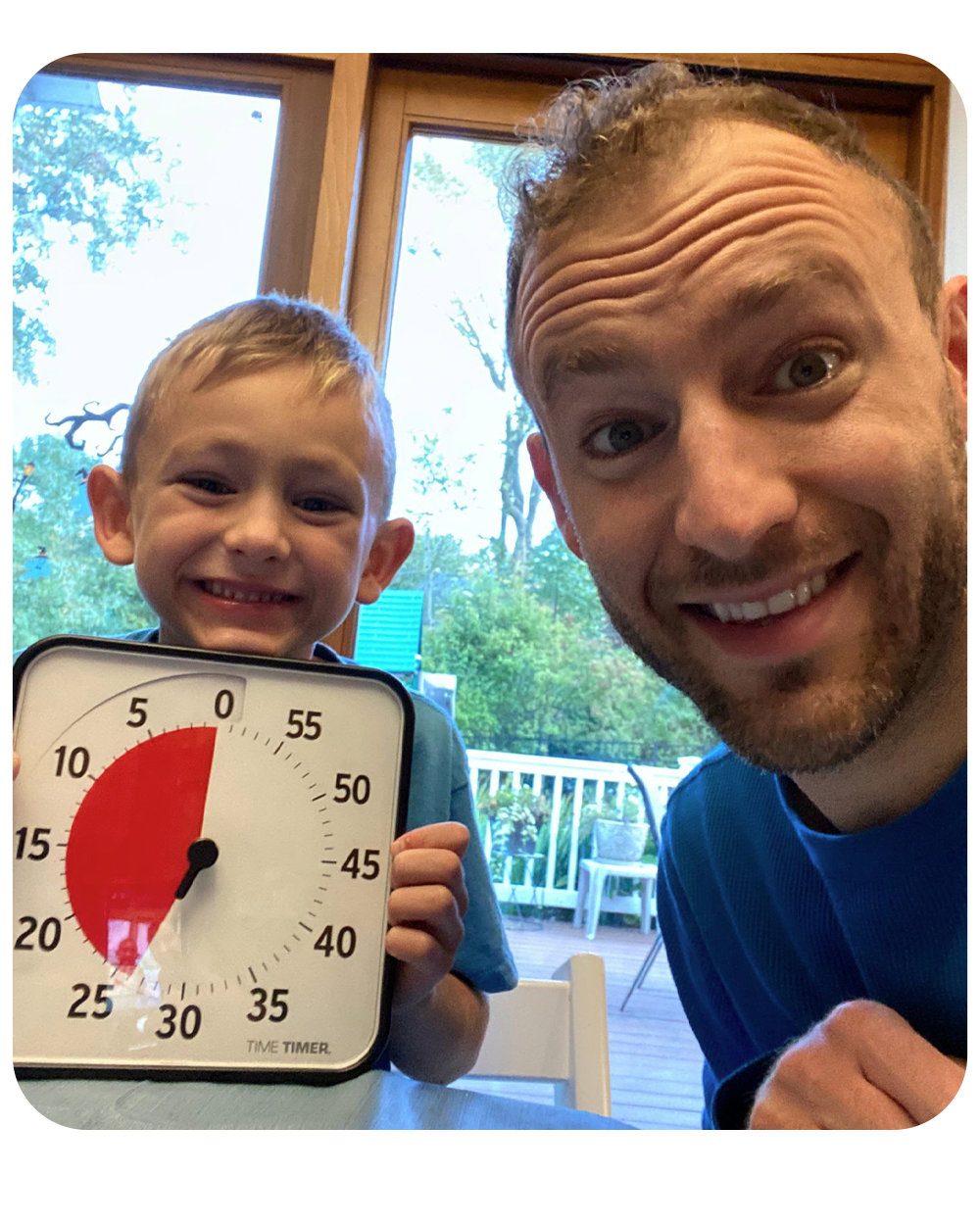 Ryan Mayer using Time Timer Countdown timers in their home