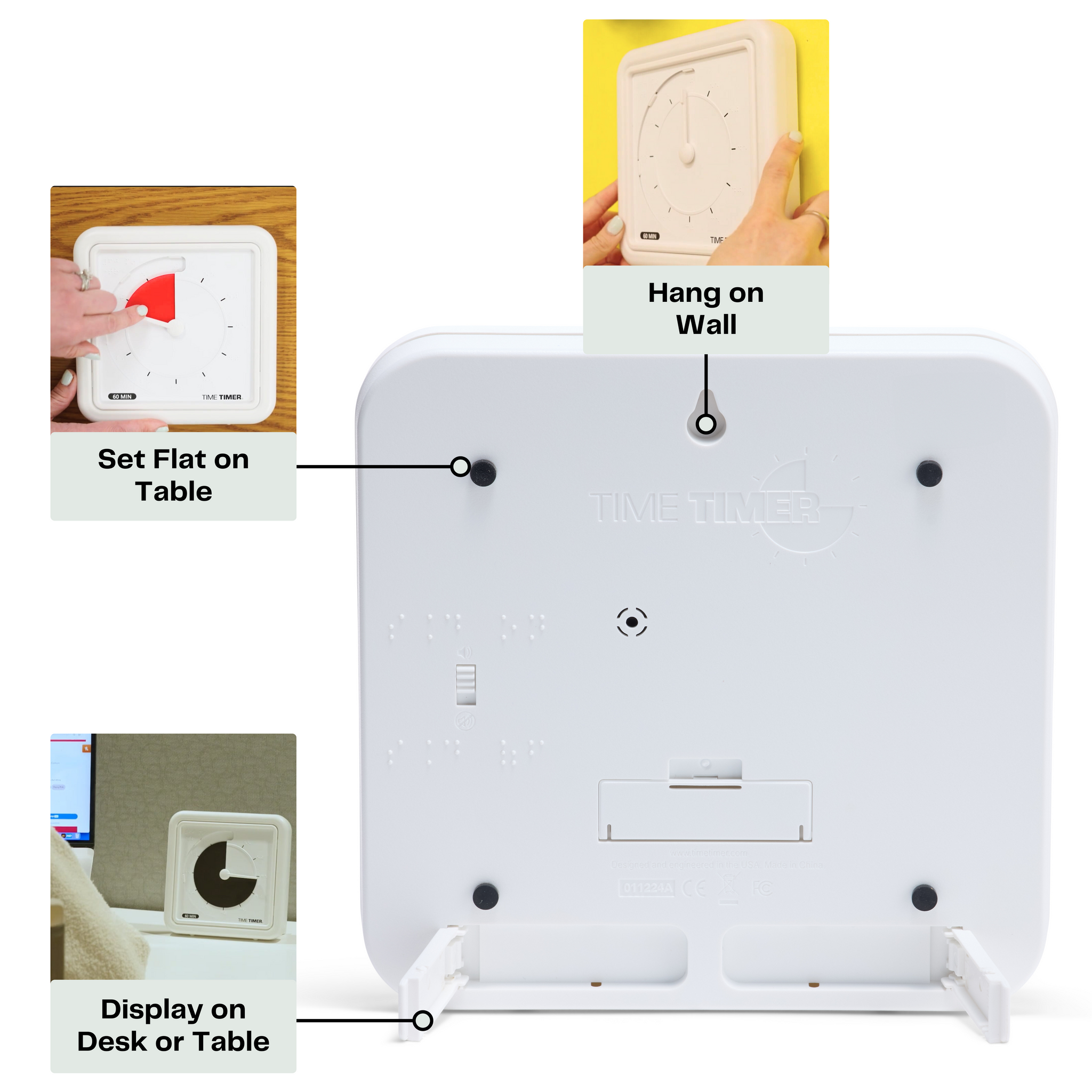 Time Timer® BRAILLE 8"