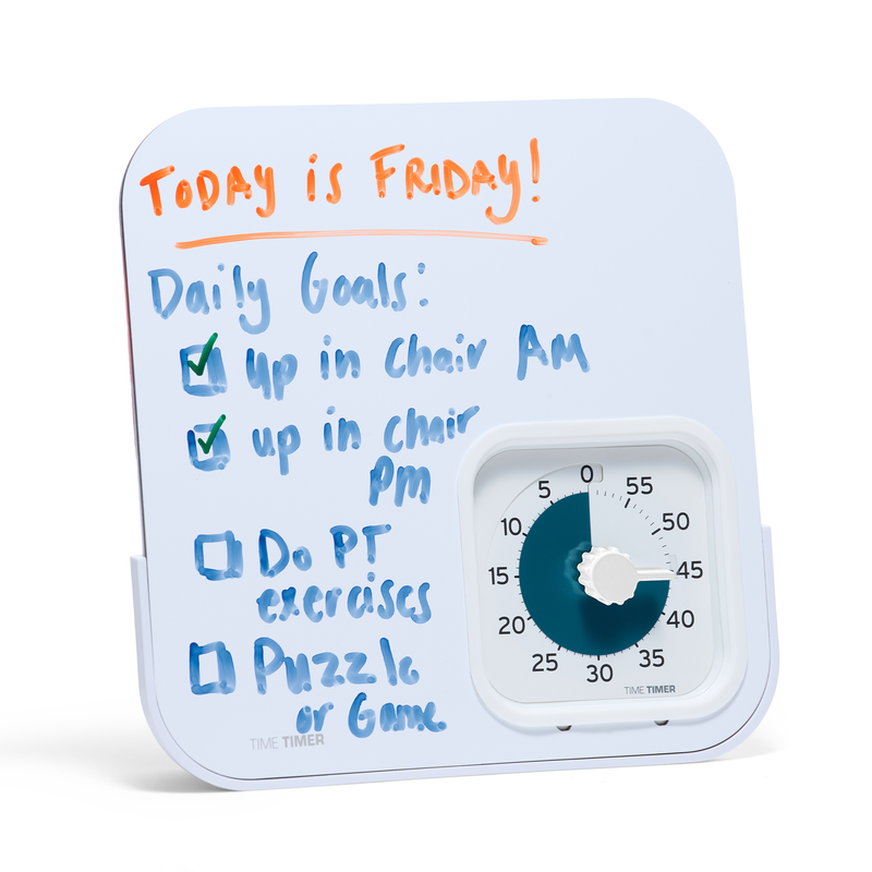 Time Timer® PRO Applied® - 60-Minute Visual Timer with Magnetic Dry Erase Board