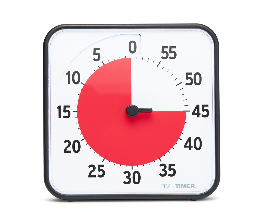 Time Timer® Original 8” | 60 minute Visual Timer for The Classroom
