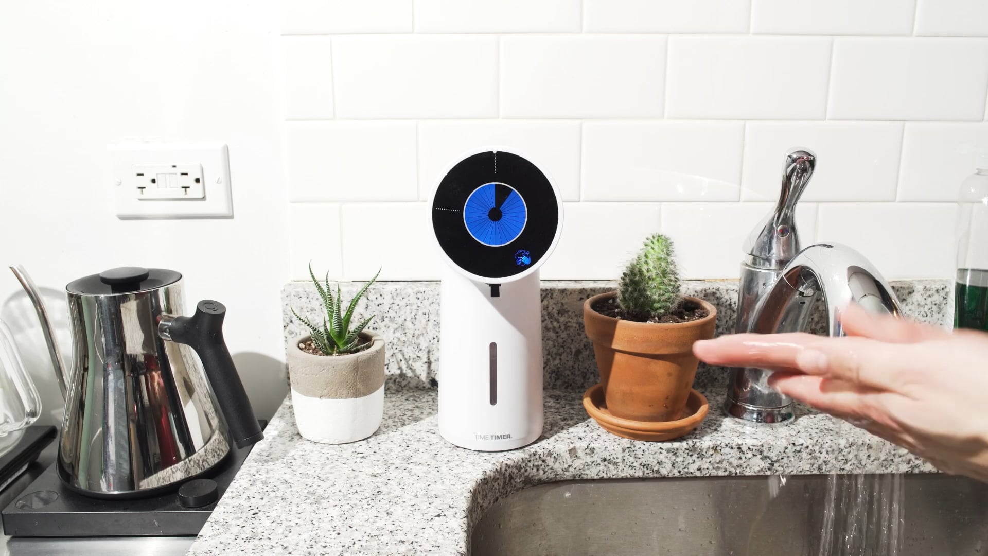 Time Timer Wash + Soap Dispenser | Handwashing Timer | TimeTimer