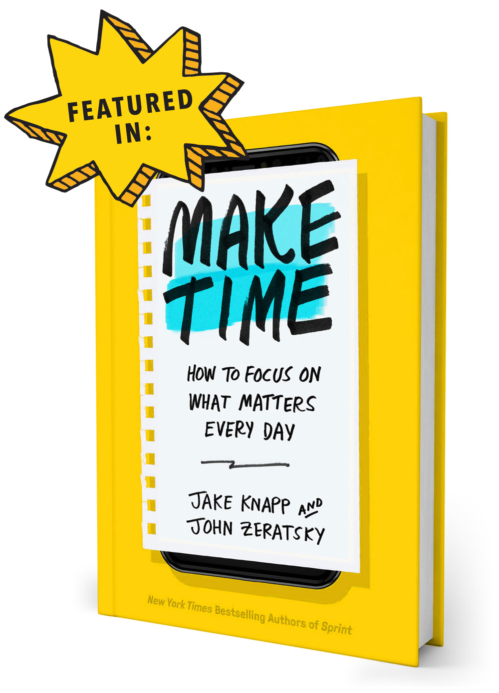 Time Timer Make time edition featured in the book Make time