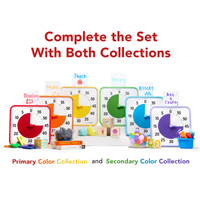 Time Timer® Original 8” - Learning Center Classroom Set  of both primary and secondary color collection 