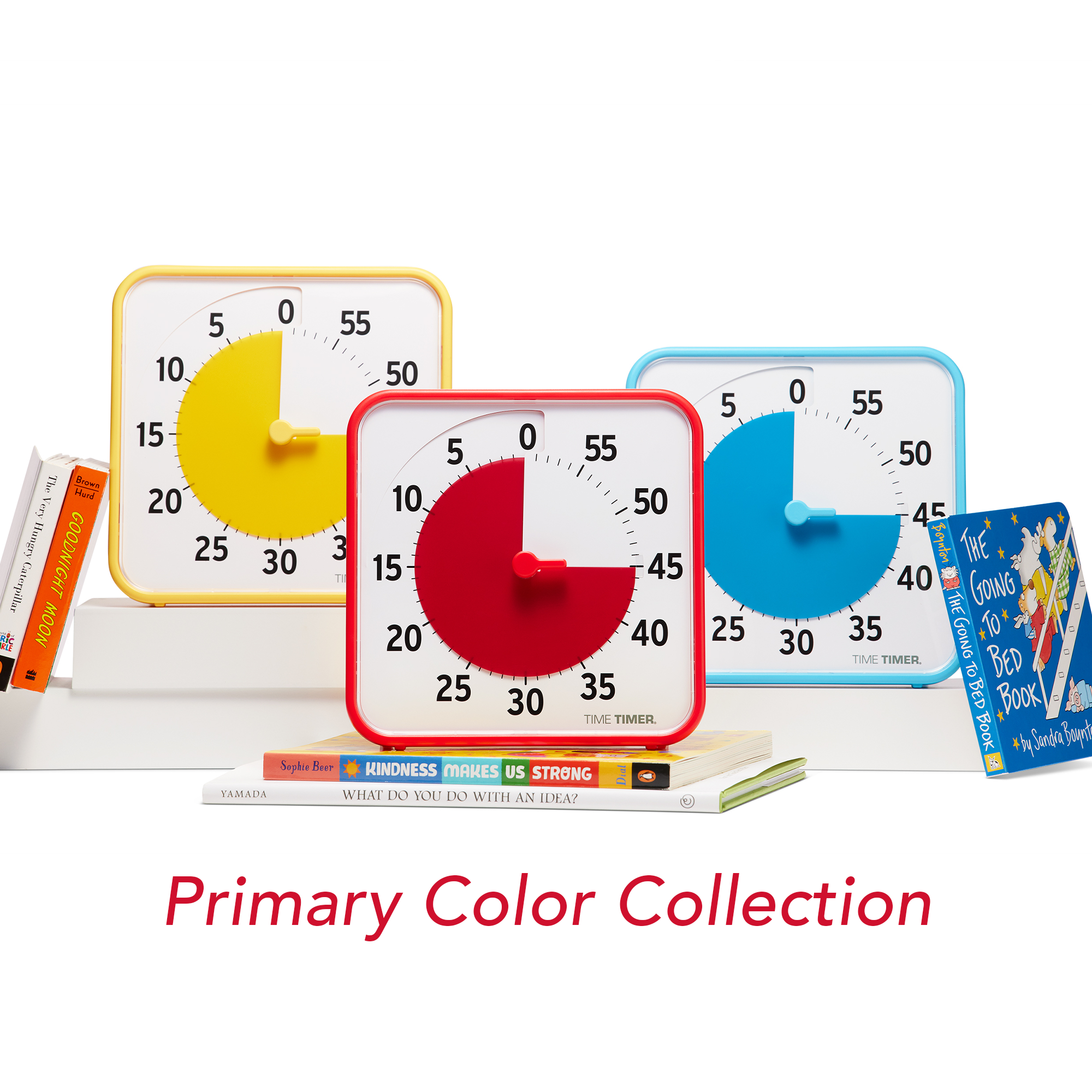 Primary color collection  - Time Timer® Original 8” - Learning Center Classroom Set (Set of 3)