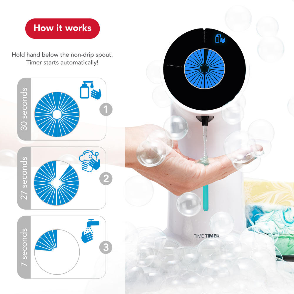 Time Timer Wash + Soap Dispenser