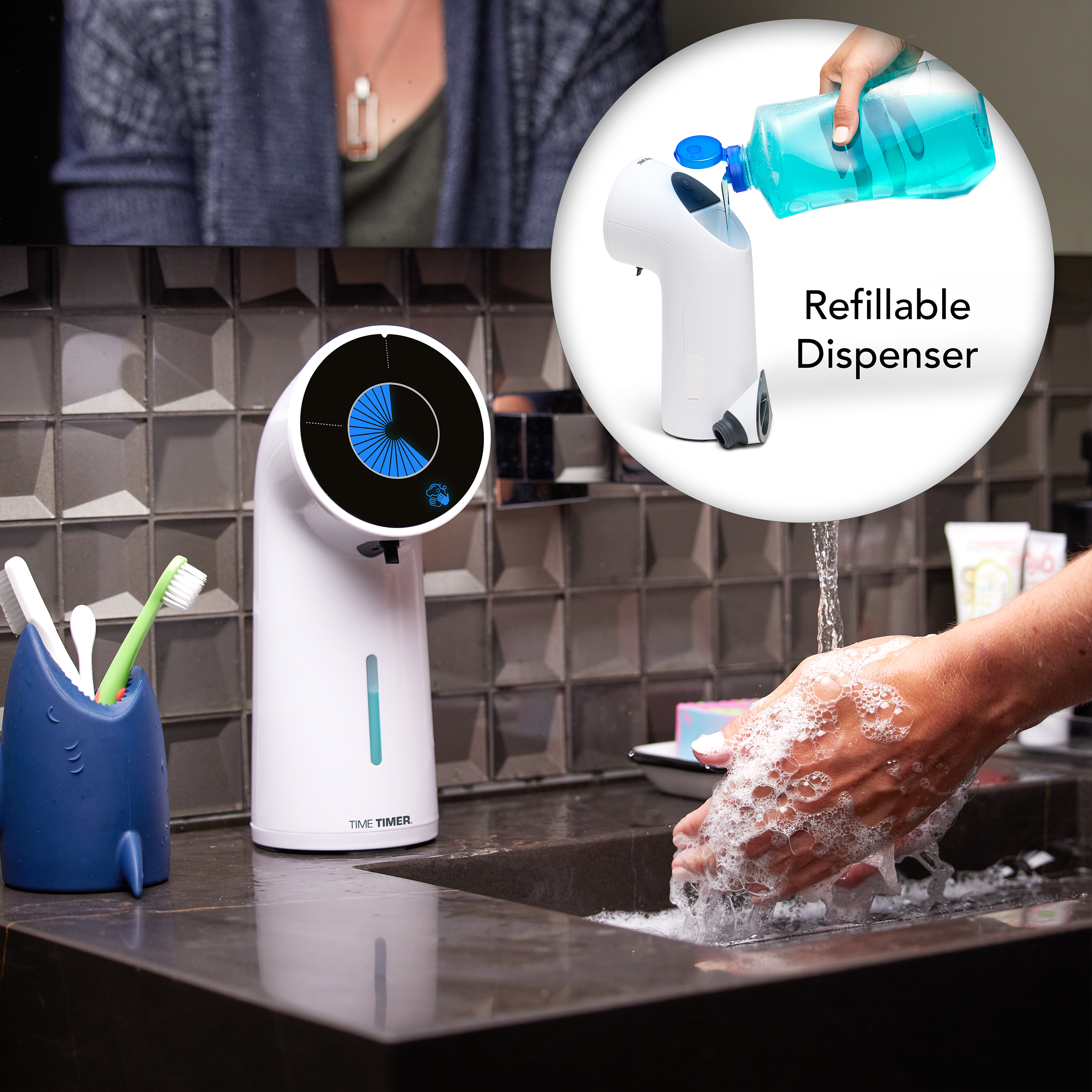 Time Timer Wash + Soap Dispenser